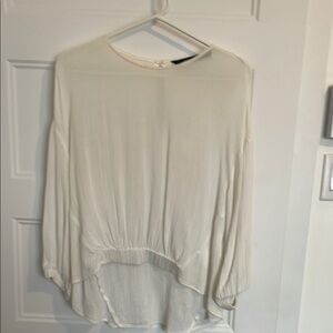 Elegant White Women's Top